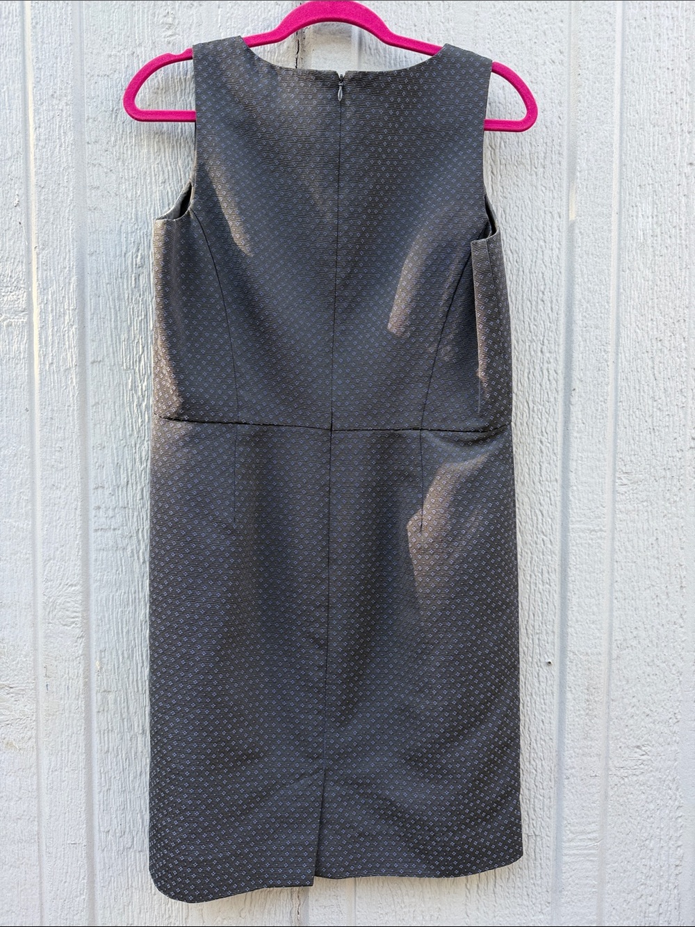 Brooks Brothers Classic Black Sleeveless V-Neck Sheath Dress - Picture 5 of 7